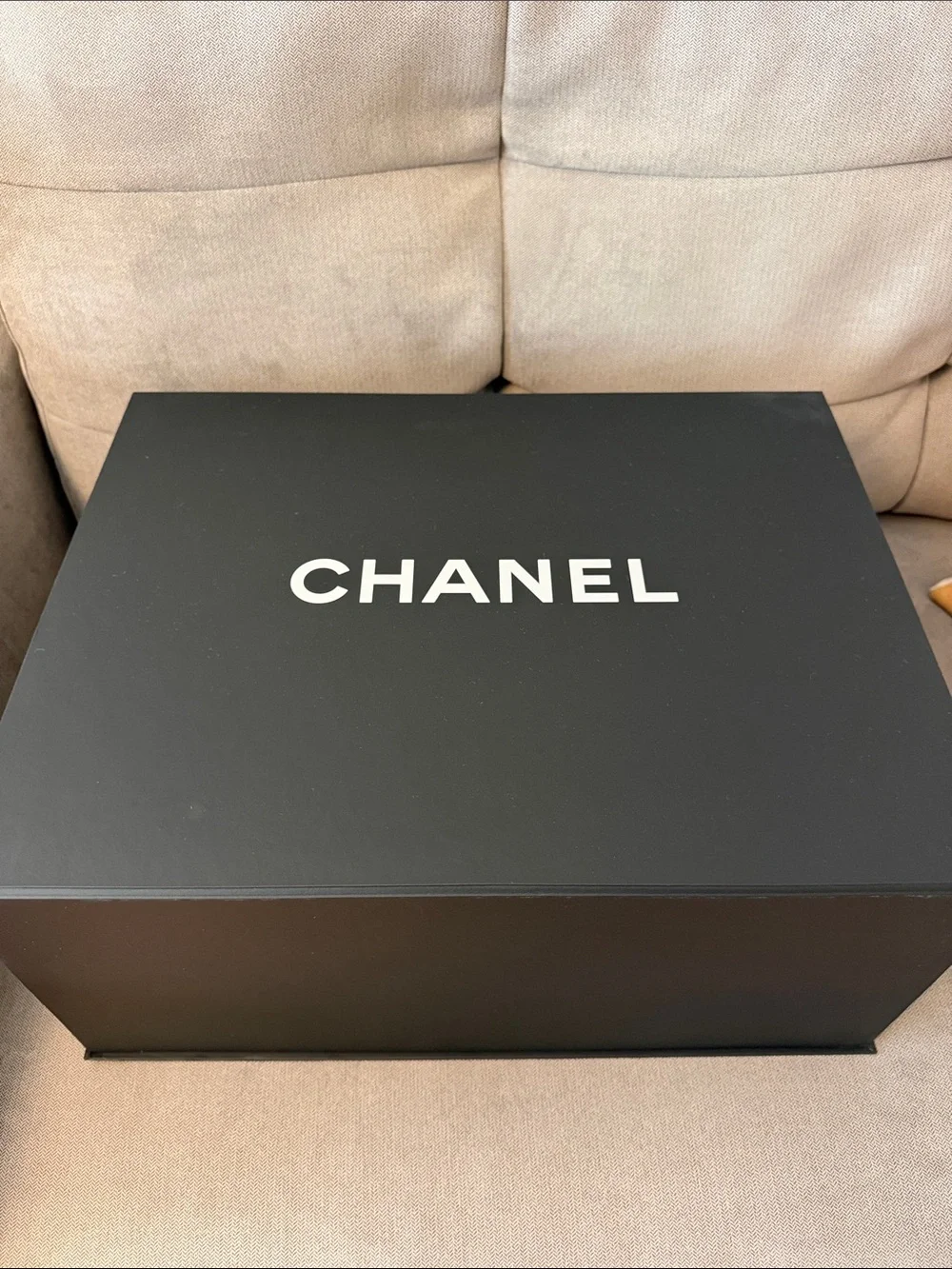 Authentic Chanel Classic Jumbo Double Flap Bag - Navy Blue Caviar Leather